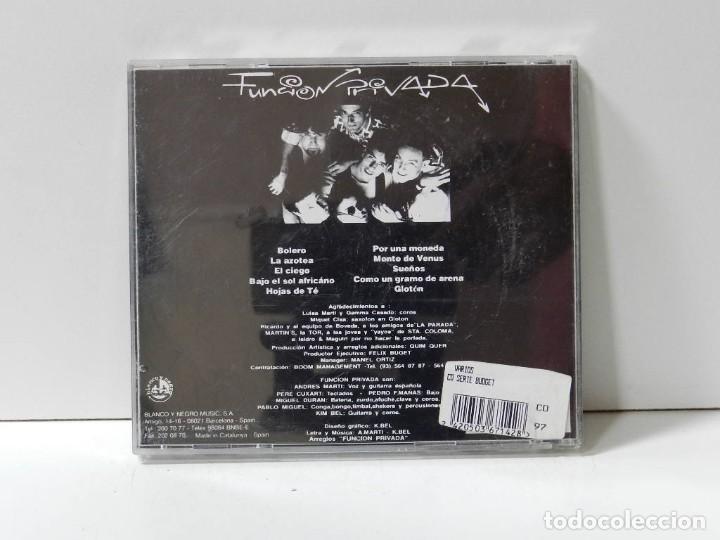CDs de m&uacute;sica: DISCO CD. Funci&oacute;n Privada &ndash; Bajo El Sol Africano. COMPACT DISC. - Foto 2