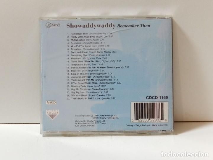CDs de m&uacute;sica: DISCO CD. Showaddywaddy &ndash; Remember Then. COMPACT DISC. - Foto 2