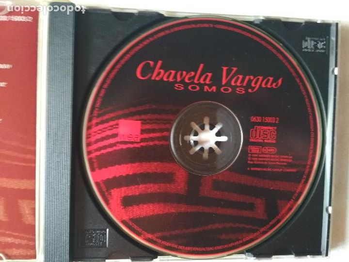 CDs de m&uacute;sica: chavela vargas, somos, 1986, - Foto 2