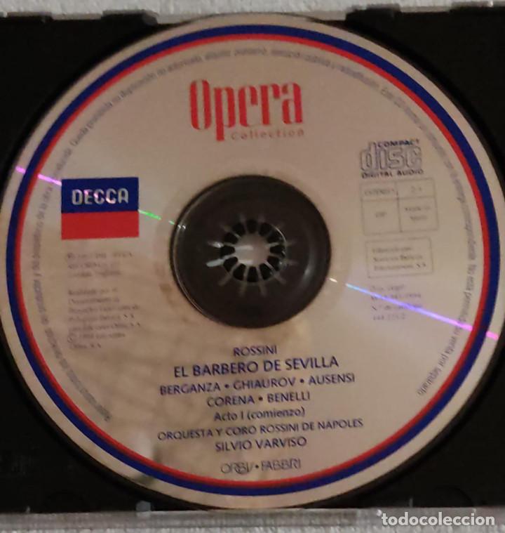 CDs de m&uacute;sica: EL BARBERO DE SEVILLA. - Foto 3