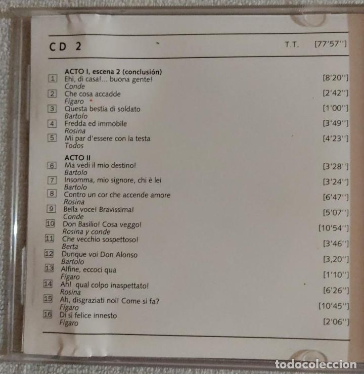 CDs de m&uacute;sica: EL BARBERO DE SEVILLA. - Foto 3