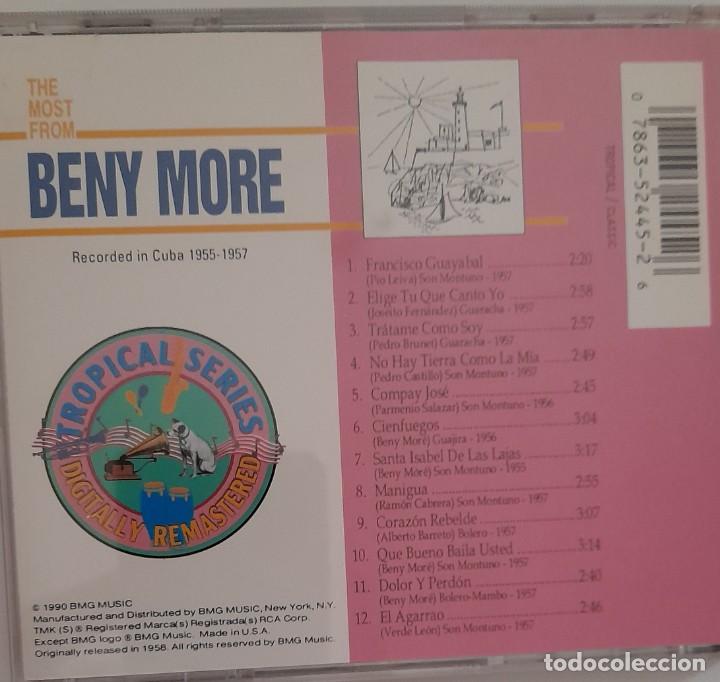 CDs de m&uacute;sica: BENNY MORE - THE MOST FROM BENY MORE - Foto 2