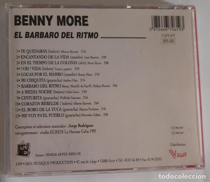 CDs de m&uacute;sica: BENNY MORE EL BARBARO DEL RITMO - Foto 2