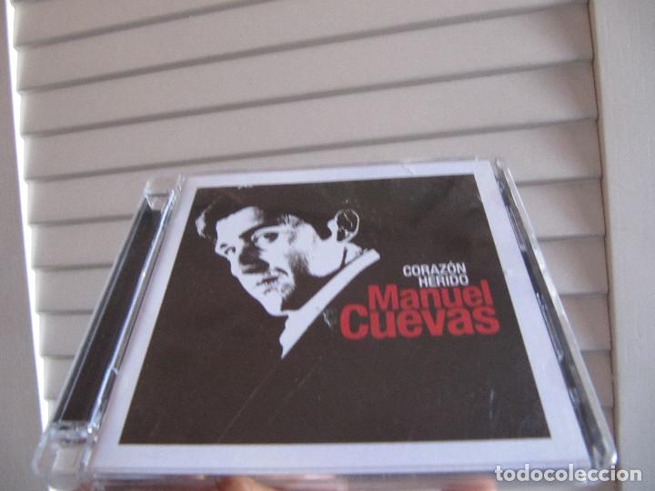 CDs de m&uacute;sica: MANUEL CUEVAS -CORAZON HERIDO - Foto 1