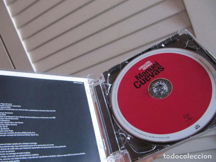 CDs de m&uacute;sica: MANUEL CUEVAS -CORAZON HERIDO - Foto 3