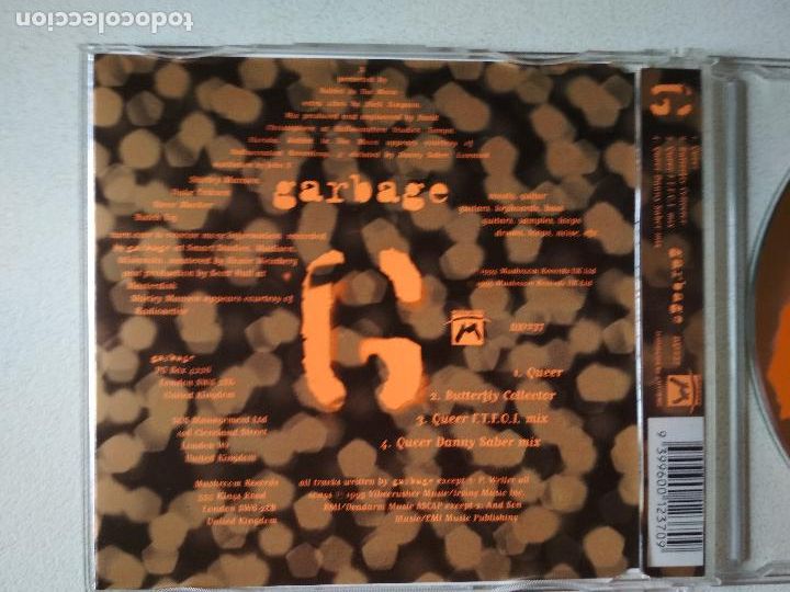 CDs de m&uacute;sica: Garbage &ndash; Queer, cd single 1995 - Foto 2