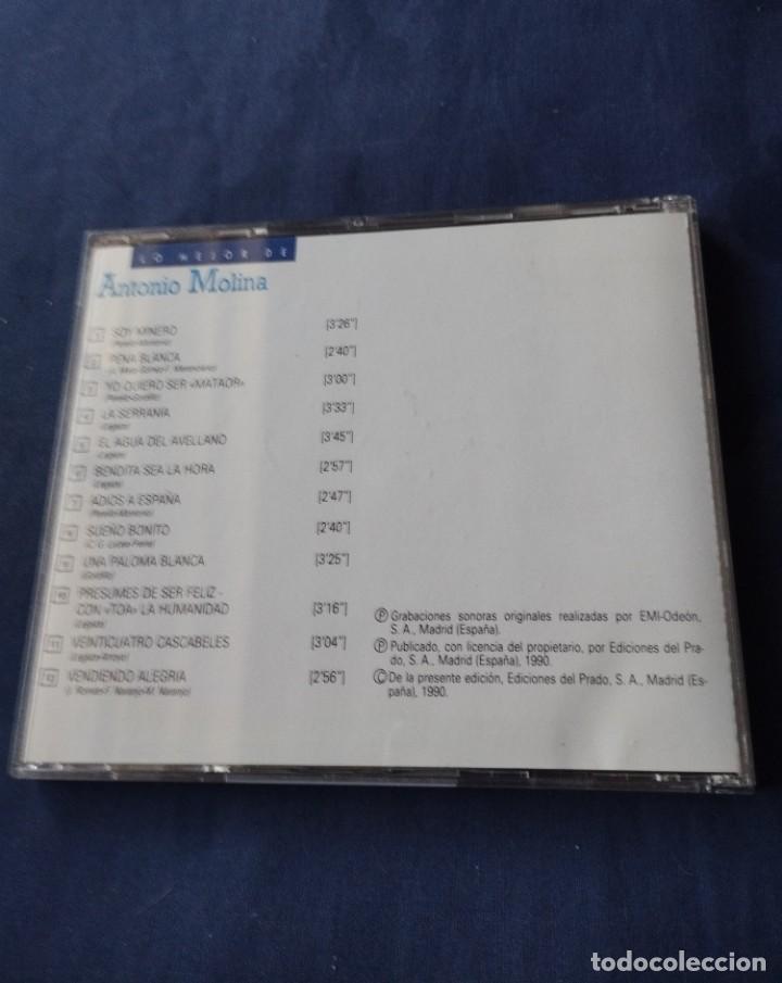 CDs de m&uacute;sica: CD Lo mejor de Antonio Molina - Foto 3