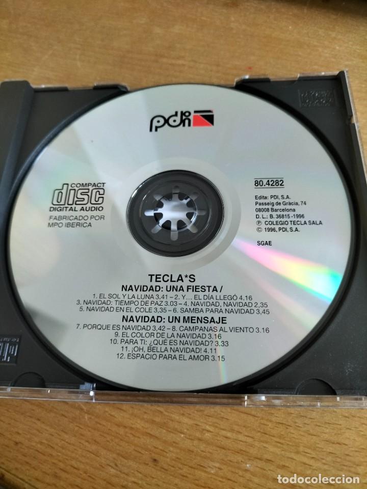 CDs de m&uacute;sica: RAR CD. TECLAS. CANTAN LA NAVIDAD - Foto 2
