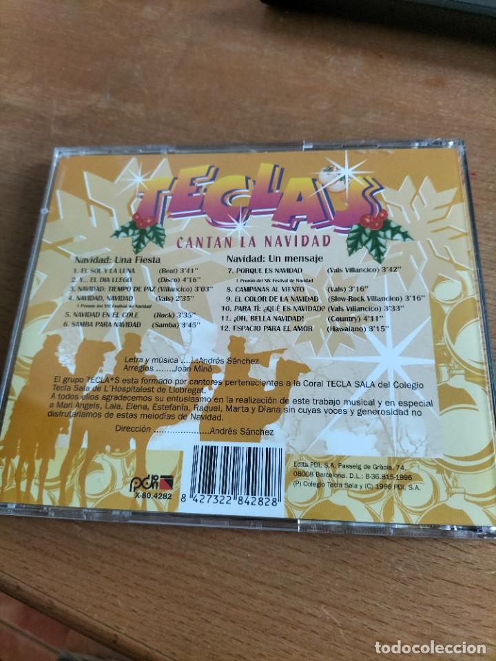 CDs de m&uacute;sica: RAR CD. TECLAS. CANTAN LA NAVIDAD - Foto 3