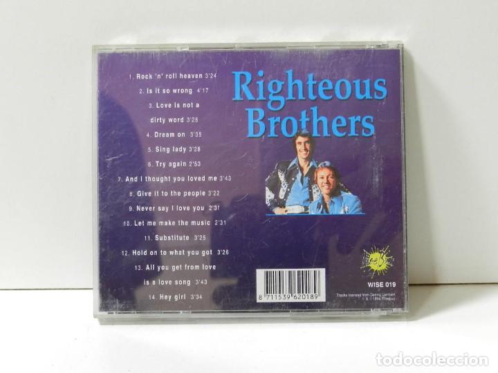CDs de m&uacute;sica: DISCO CD. Righteous Brothers &ndash; Righteous Brothers. COMPACT DISC. - Foto 2