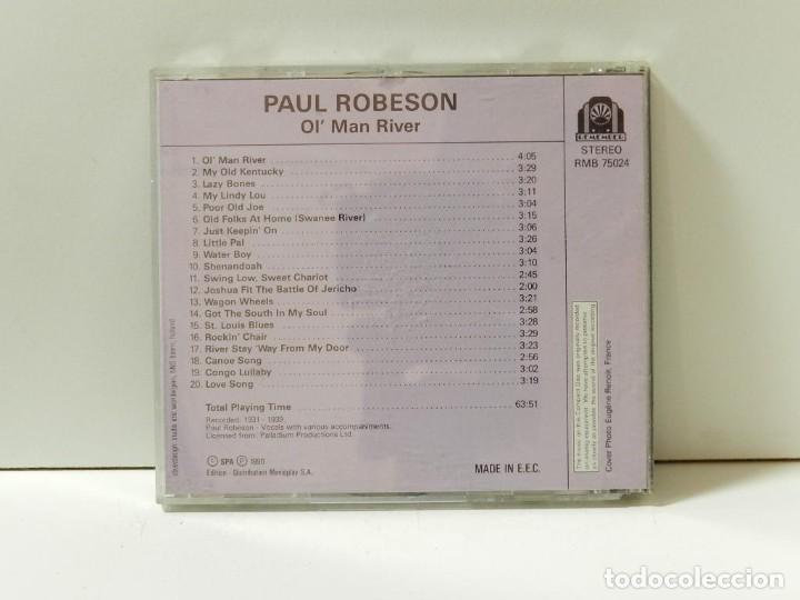 CDs de m&uacute;sica: DISCO CD. Paul Robeson &ndash; Ol Man River. COMPACT DISC. - Foto 2