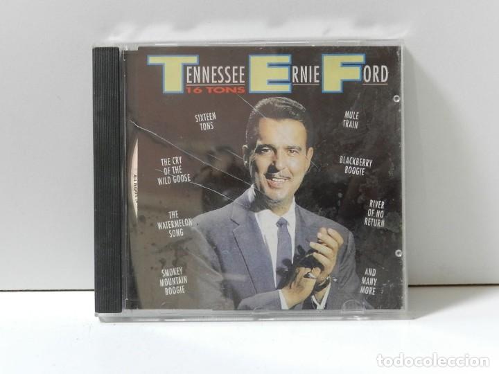 Musik-CDs: DISCO CD. Tennessee Ernie Ford &ndash; 16 Tons. COMPACT DISC.