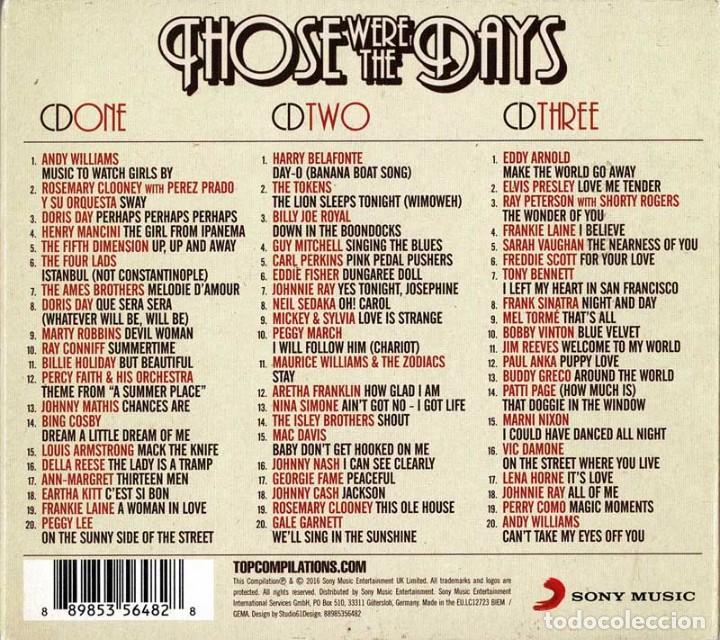 CDs de m&uacute;sica: Those Were The Days. 3 x CD - Foto 2