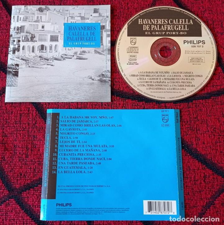 CDs de m&uacute;sica: EL GRUP PORT-BO ** HAVANERES CALELLA DE PALAFRUGELL ** CD ORIGINAL 1995