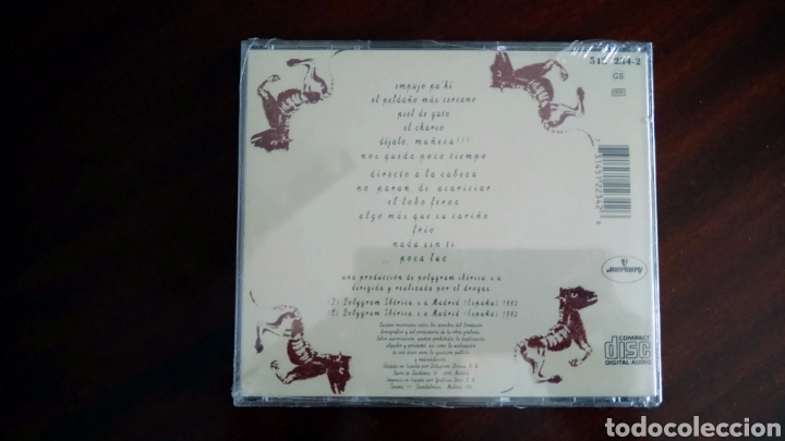 CDs de m&uacute;sica: CD Txarrena. El Drogas. Barricada. 1992. Precintado - Foto 2