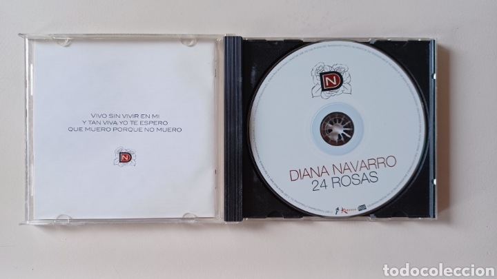 CDs de m&uacute;sica: Diana Navarro 24 rosas - Foto 2