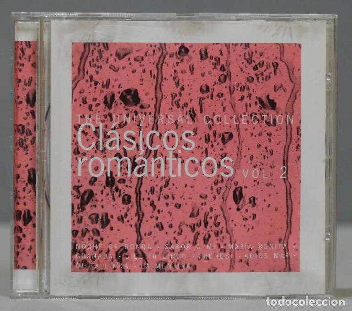 CDs de m&uacute;sica: 2 CD. CLASICOS ROMANTICOS. VOL 1 Y 2 - Foto 3