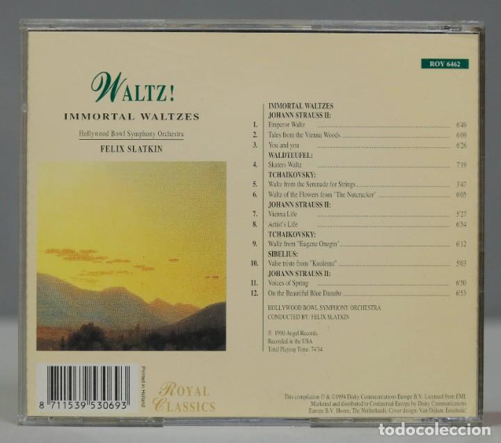 CDs de m&uacute;sica: CD. WALTZ. INMORTAL WALTZES - Foto 2