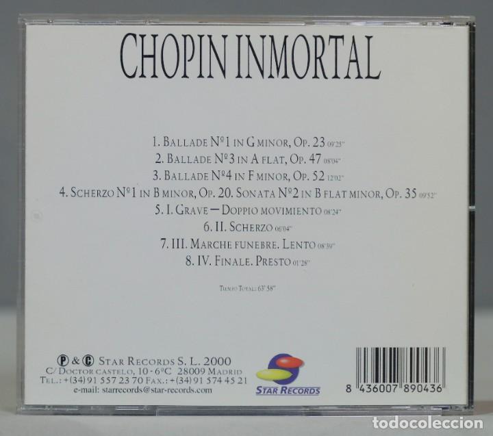 CDs de m&uacute;sica: CD. CHOPIN INMORTAL - Foto 2