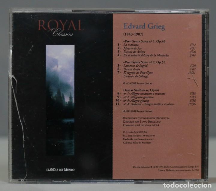 CDs de m&uacute;sica: CD. GRIEG. ROYAL CLASSICS - Foto 2