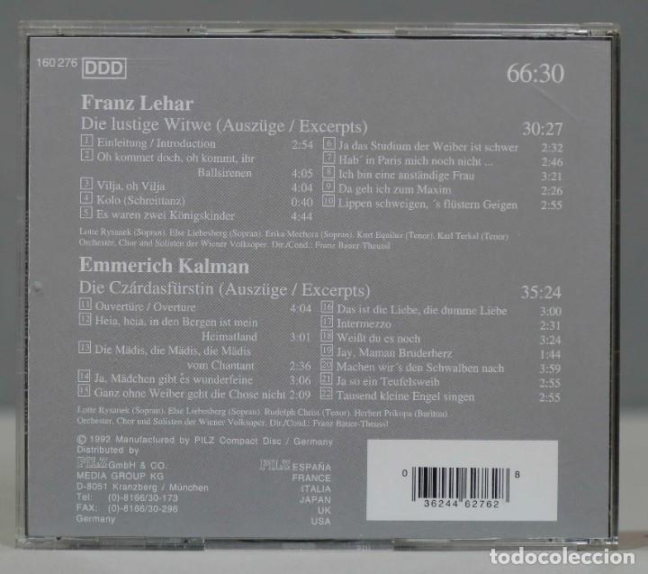 CDs de m&uacute;sica: CD. LEHAR. KALMAN - Foto 2