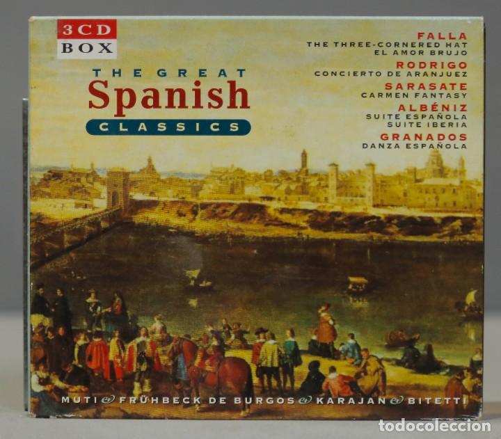 CDs de m&uacute;sica: 3 CD. The Great SPANISH Classics - Foto 1