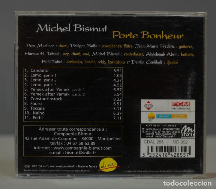 CDs de m&uacute;sica: CD. Michel Bismuth. Porte Bonheur - Foto 2