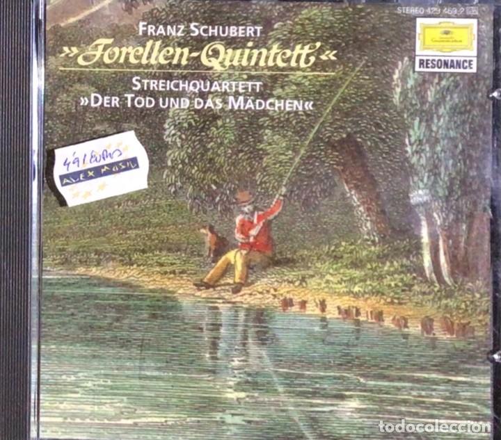 CDs de m&uacute;sica: FRANZ SCHUBERT - FORELLEN-QUINTETT - Foto 1