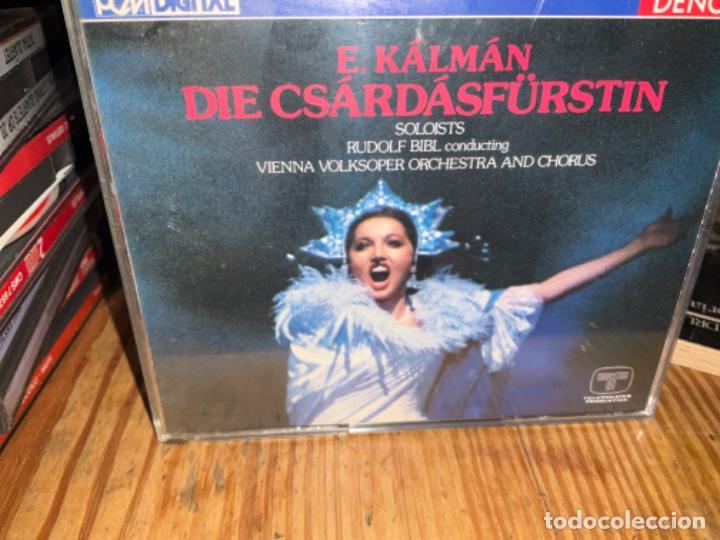 CDs de m&uacute;sica: DIE CSARDASFUERSTIN E. KALMAN. DENON. 2CD 1986 - Foto 1