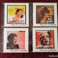 CDs de Música: BILLIE HOLIDAY LOTE 4 CD SONGS DISTINGUE LOVERS + MUSIC FOR TORCHING + ALL OR NOTHING AT + LADY SING. Lote 355596645