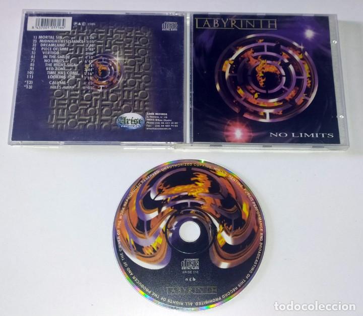 CDs de m&uacute;sica: CD LABYRINTH - NO LIMITS - Foto 2