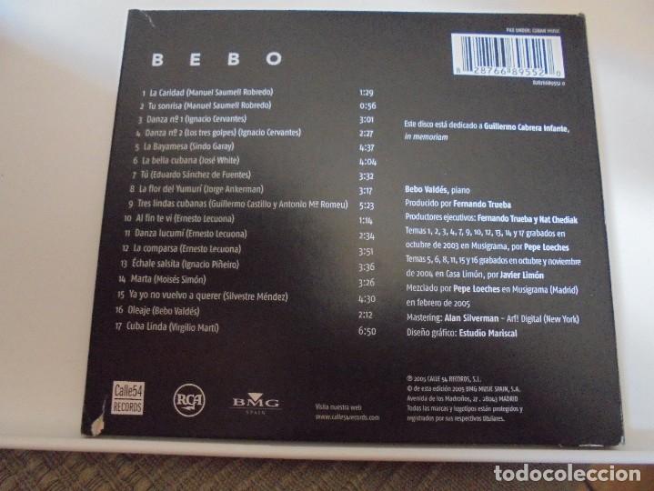 CDs de m&uacute;sica: BEBO. COMPACTO CON 17 TEMAS. - Foto 2