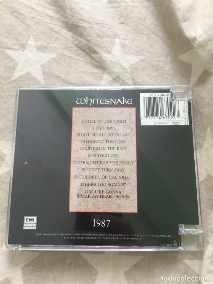 CDs de m&uacute;sica: Whitesnake &lrm;&ndash; 1987 - Foto 3