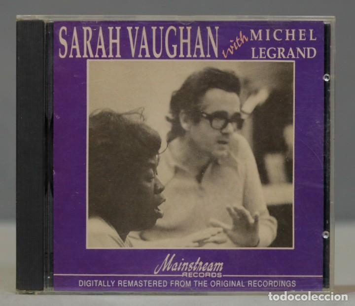 CDs de m&uacute;sica: CD. Sarah Vaughan With Michel Legrand - Foto 1