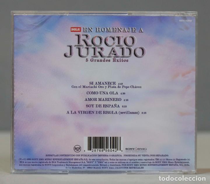 CDs de m&uacute;sica: CD. EN HOMENAJE A ROC&Iacute;O JURADO - Foto 2