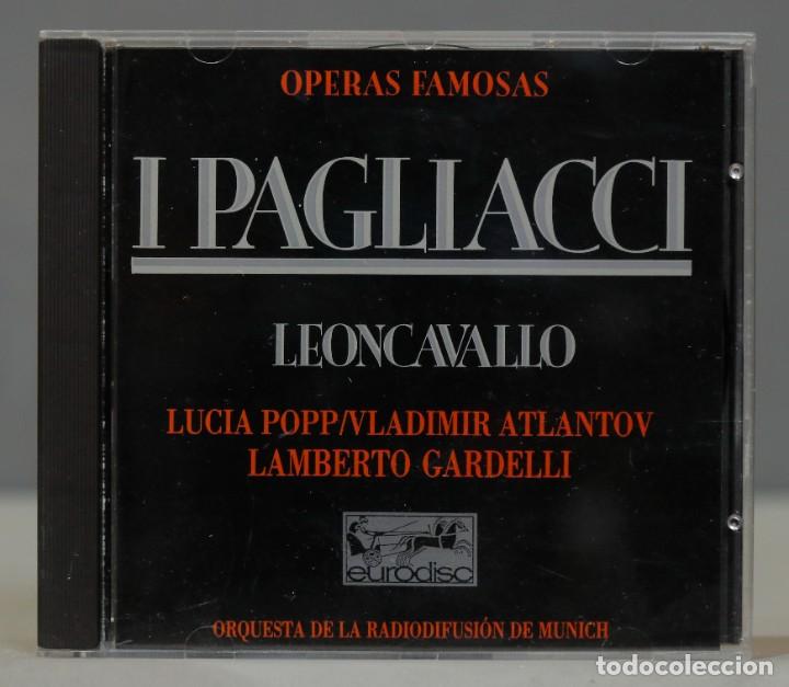 CDs de m&uacute;sica: CD. Leoncavallo. Pagliacci. GARDELLI - Foto 1
