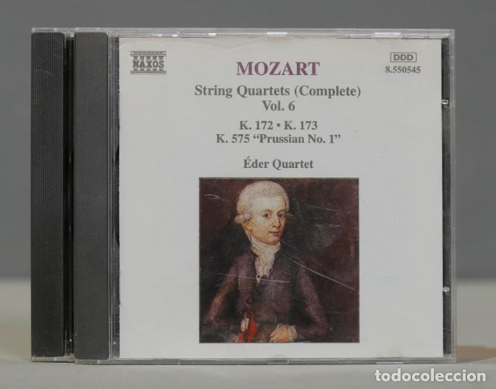 CDs de m&uacute;sica: CD. Mozart, &Eacute;der Quartet &ndash; String Quartets (Complete), Vol. 6 - Foto 1