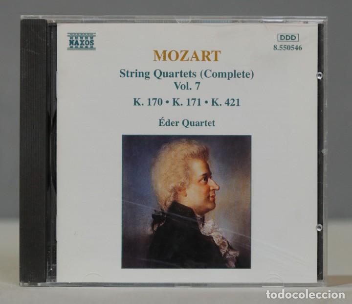 CDs de m&uacute;sica: CD. Mozart, &Eacute;der Quartet &ndash; String Quartets (Complete), Vol. 7 - Foto 1