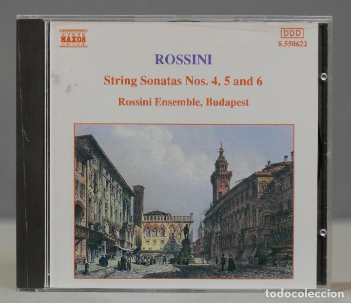 CDs de m&uacute;sica: CD. Rossini Ensemble, Budapest - Rossini &ndash; String Sonatas Nos. 4, 5 And 6 - Foto 1