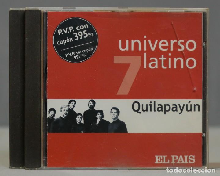 CDs de m&uacute;sica: CD. QUILAPAYUN. UNIVERSO LATINO - Foto 1