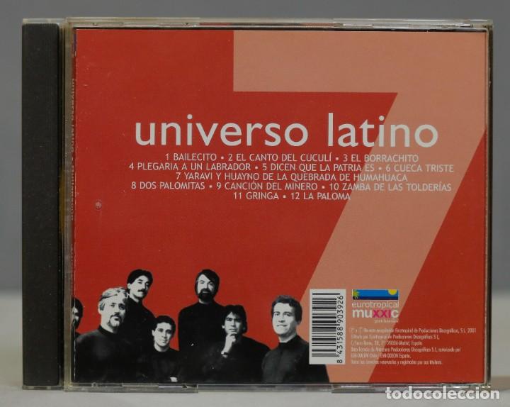 CDs de m&uacute;sica: CD. QUILAPAYUN. UNIVERSO LATINO - Foto 2