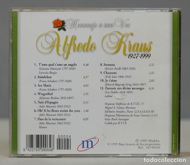 CDs de m&uacute;sica: CD. Alfredo Kraus &ndash; Opera II - Foto 2