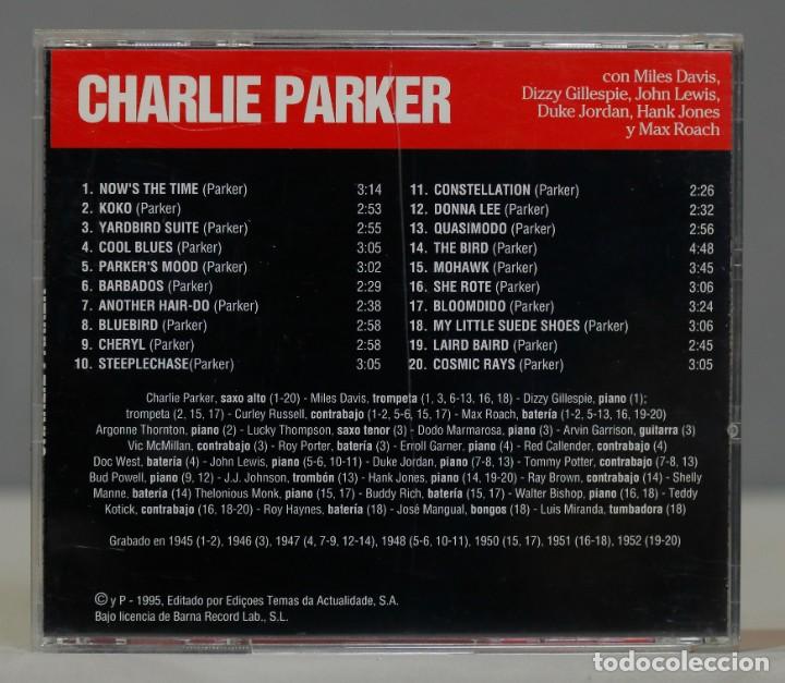 CDs de m&uacute;sica: CD. CHARLIE PARKER. JAZZ&BLUES - Foto 2