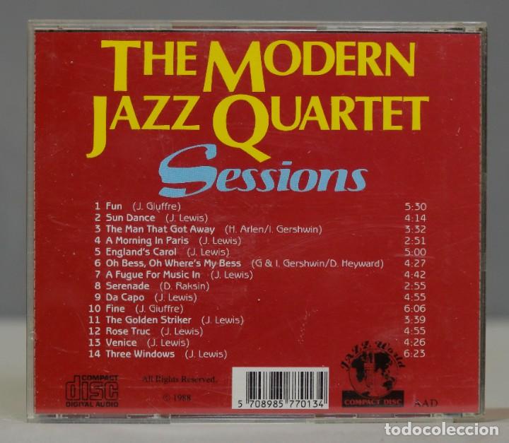 CDs de m&uacute;sica: CD. The Modern Jazz Quartet &ndash; Sessions - Foto 2