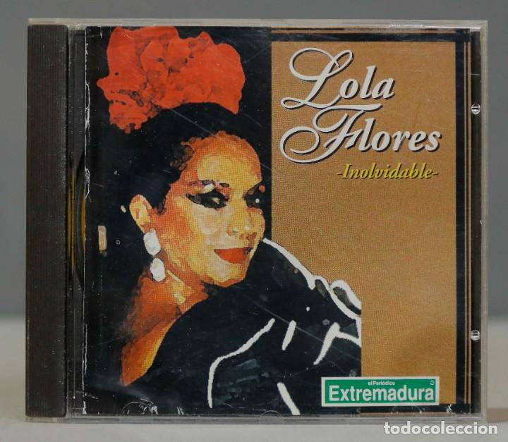 CDs de m&uacute;sica: CD. LOLA FLORES. INOLVIDABLE - Foto 1