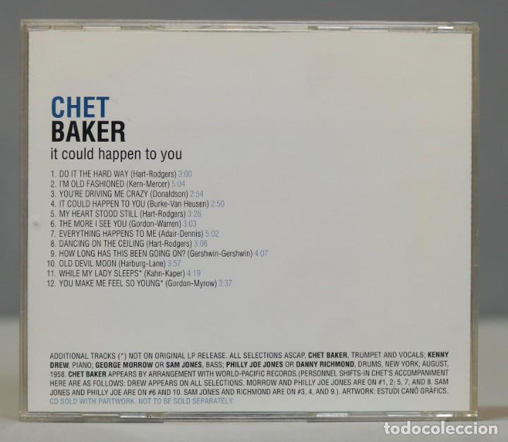 CDs de m&uacute;sica: CD. CHET BAKER. IT COULD HAPPEN TO YOU - Foto 2