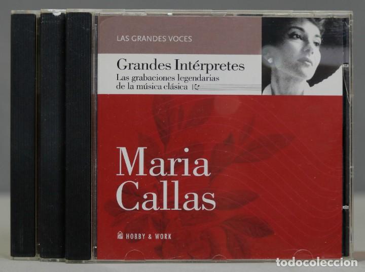 CDs de m&uacute;sica: CD. CALLAS. GRANDES INTERPRETES - Foto 1