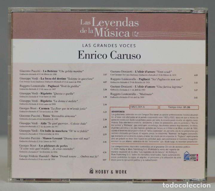 CDs de m&uacute;sica: CD. CARUSO. GRANDES INTERPRETES - Foto 2