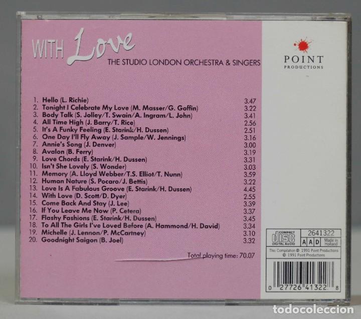 CDs de m&uacute;sica: CD. WITH LOVE STUDIO LONDON - Foto 2