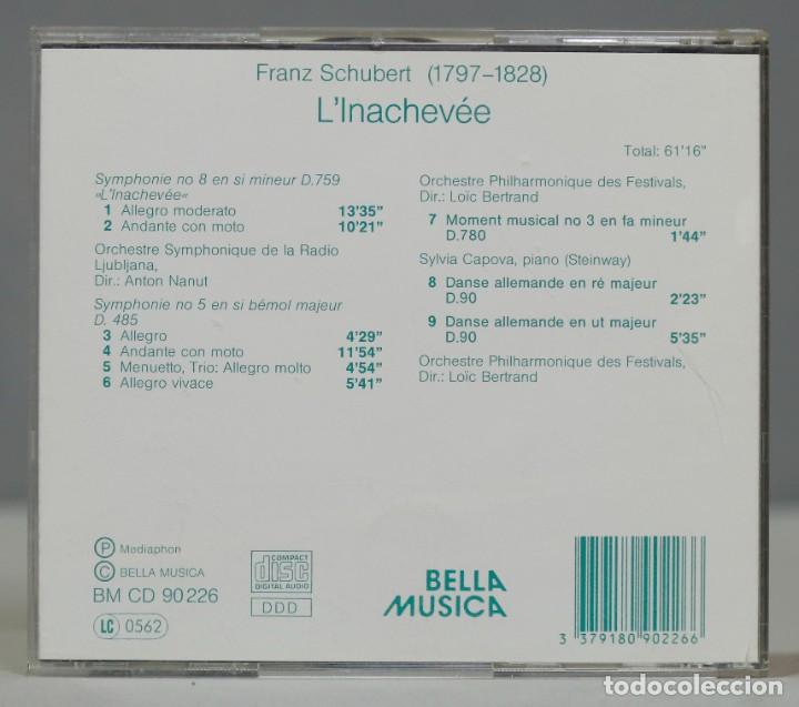 CDs de m&uacute;sica: CD. L&acute;INACHEVEE. SCHUBERT - Foto 2